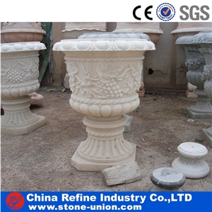 Natural Planters Statue,Sculptured Vases