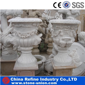 Natural Planters Statue,Sculptured Vases
