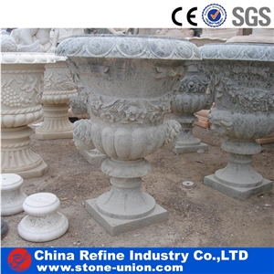 Natural Planters Statue,Sculptured Vases