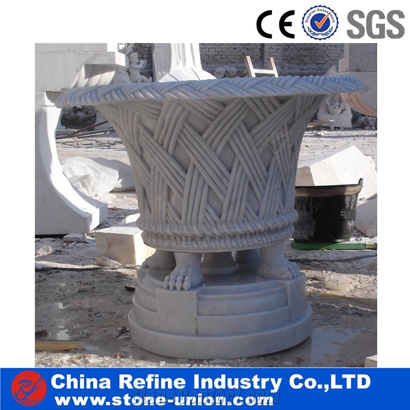 Natural Planters Statue,Sculptured Vases