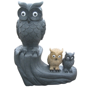 Outdoor Handcarved Owl Sculptures for Garden Outdoor Handcarved Owl Sculptures for Garden