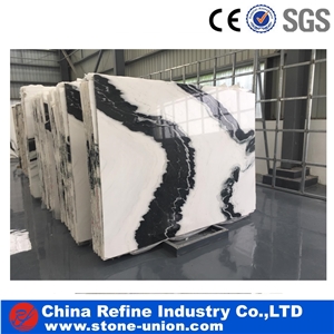 Panda White Marble Wall Tile,Interior Floor Tiles