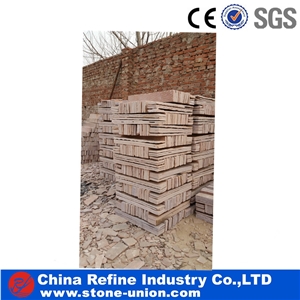 Pink Sandstone Honed Flooring Tiles,Sandstone Wall Tiles