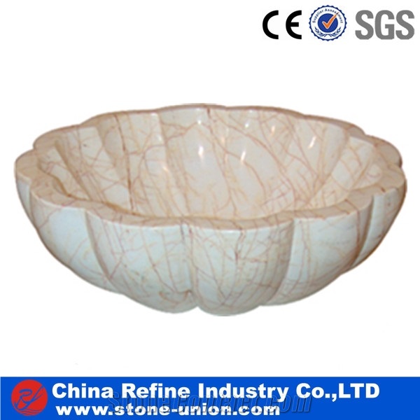 Polished Bathroom Round Wash Basins.Vessel Sinks