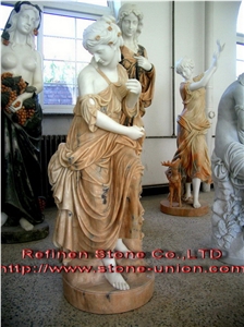White Marble Human Sculpture, Statues,Head Statues