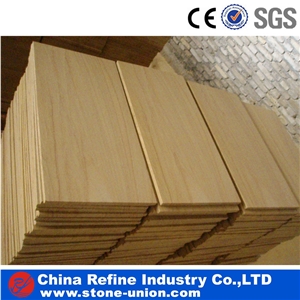 Yellow Sandstone Exterior Steps and Stairs Treads