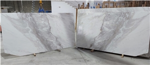 Volakas White Marble Slabs