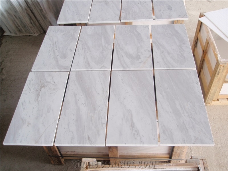 Volakas White Marble Tiles
