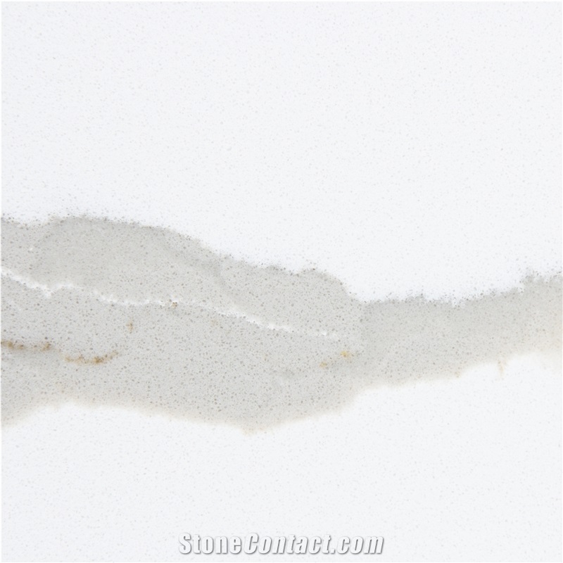 Strata Calacatta Gold Quartz Slab for Countertops