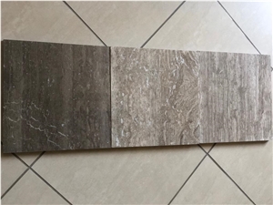 Didima Brown Marble Polished Slabs, Greece Didima Dark Marble