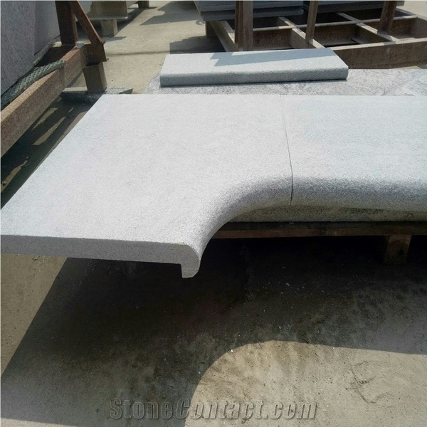 G633/Sesame Grey/ White Swimming Pool Border