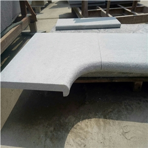 G633/Sesame Grey/ White Swimming Pool Border
