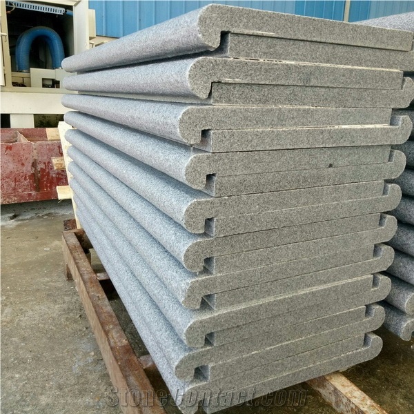 G633/Sesame Grey/ White Swimming Pool Border