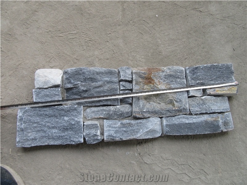 Blue Quartzite,Cultured Stone,Shapes Z&S,Veneer
