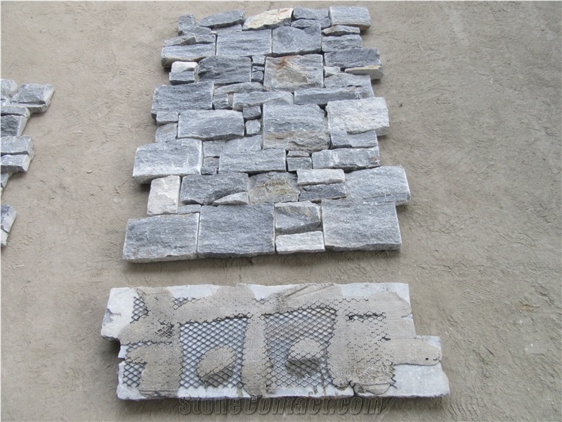 Blue Quartzite,Cultured Stone,Shapes Z&S,Veneer