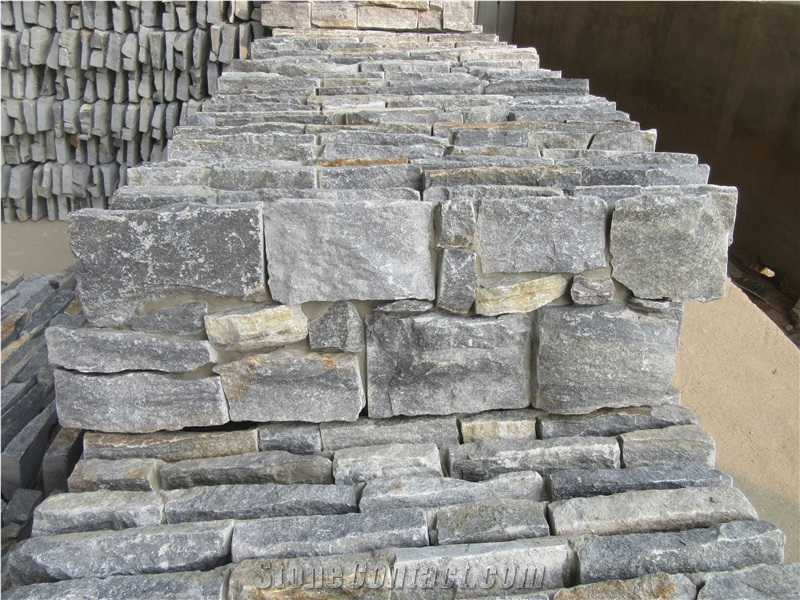 Blue Quartzite,Cultured Stone,Shapes Z&S,Veneer