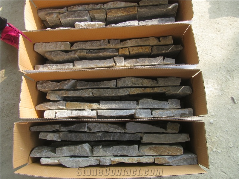 Blue Quartzite,Cultured Stone,Shapes Z&S,Veneer