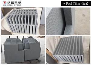 China G633 New G654 Granite Swimming Pool Copings