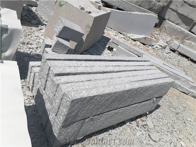 Chiseled Split G633 Grey Granite Palisade Garden