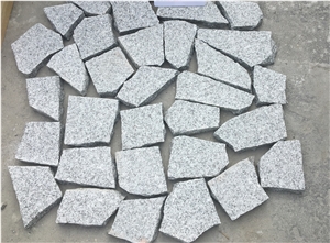 Flamed Crazy Pavers G603, Grey Random Flagstones