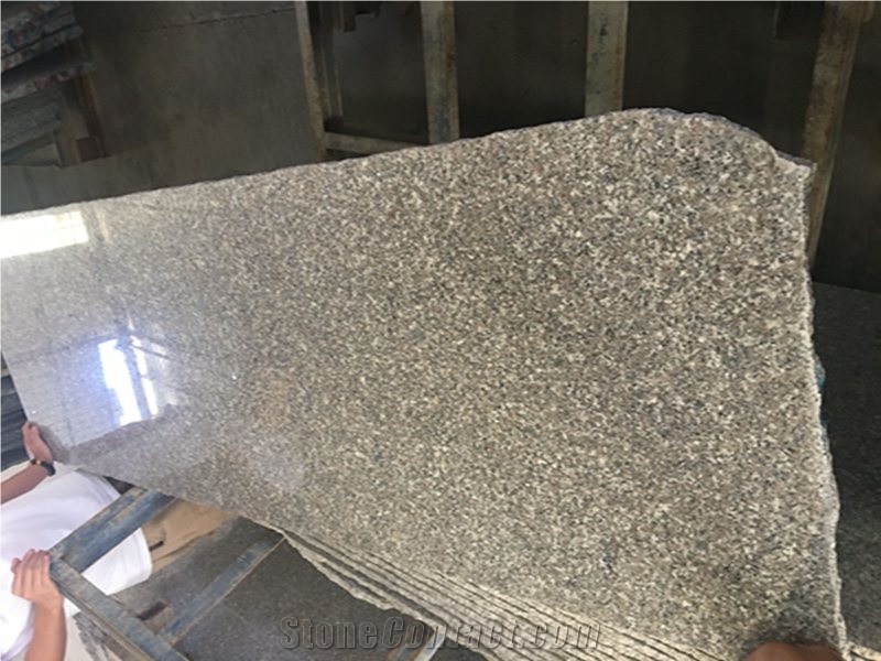 G636 China Red Granite Polished Kitchen Floor Slab