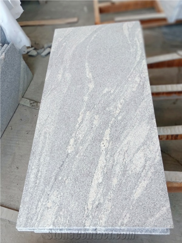 Highland Grey Granite Flamed Pool Copings