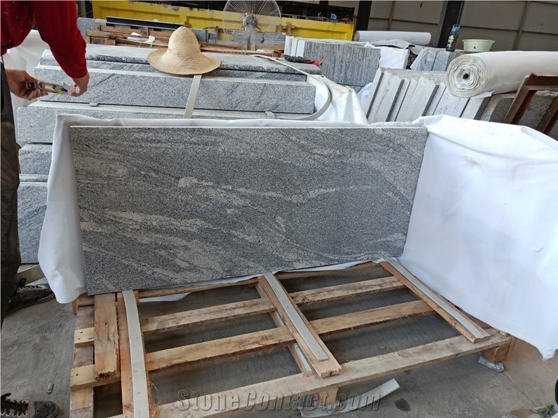 Highland Grey Granite Flamed Pool Copings