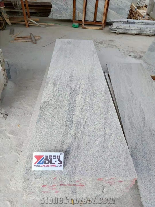 Highland Grey Granite Flamed Pool Copings