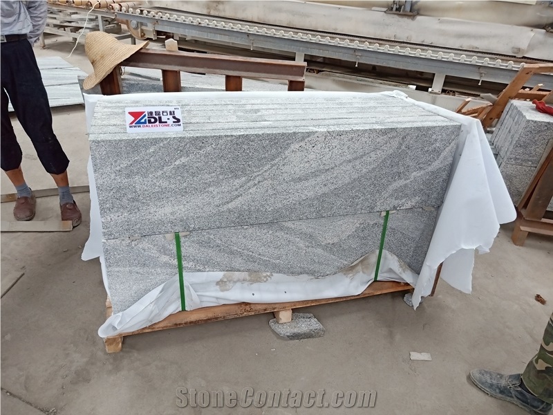 Highland Grey Granite Flamed Pool Copings