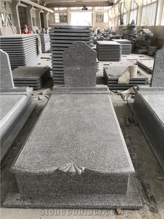 Hungary New Brown Star G664 Granite Gravestone