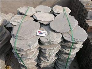 Lotus Green Slate Garden Decor Stepper Stone