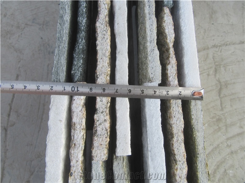 Multicolor Quartzite Split Face Culture Stone Veneer