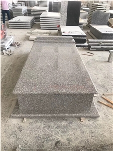 New G664 Granite Single Monuments Tombstone Design
