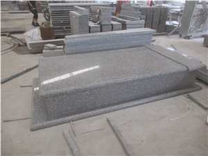 New G664 Granite Single Monuments Tombstone Design