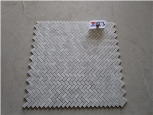 Pearl Shell Mosaic Bathroom Red Marble Tiles Wall