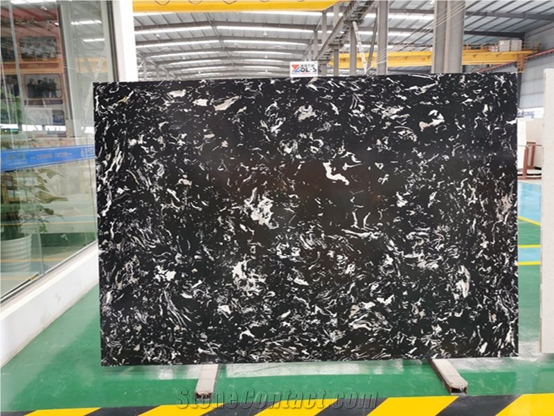 Silver White Dragon Artificial Marble Stone Slab