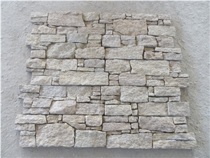 Tiger Skin Yellow Cement Stacked Stone Veneer