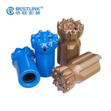 Rock Drilling Tools R32 Drill Bit 64mm for Mining