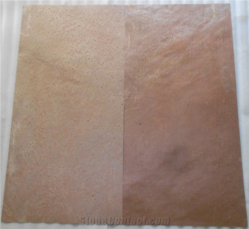 D Red Slate Stone Veneer