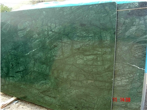 Forest Green Marble Slabs and Tiles