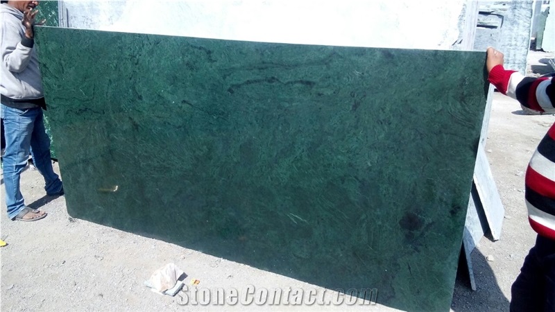 Forest Green Marble Slabs and Tiles