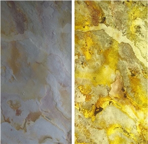 Milky White Stone Veneer