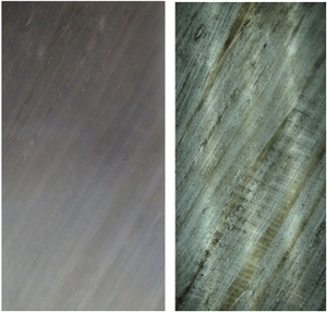 Ocean Black Slate Stone Translucent Veneer