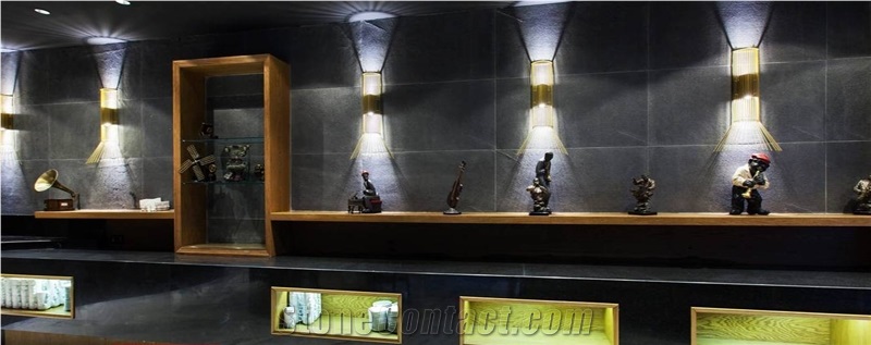 Silver Galaxy Slate Veneer
