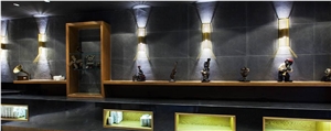 Silver Galaxy Slate Veneer