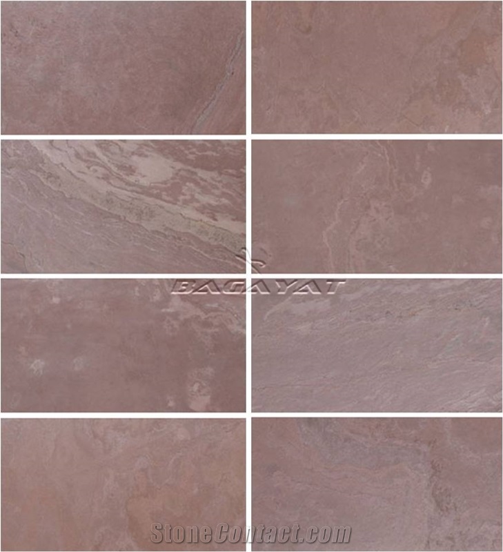 Terra Red Slate Thin Veneer