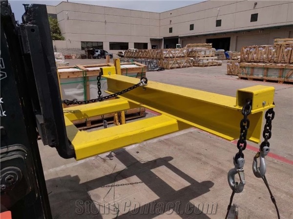 Forklift Boom for Lifting Granite Slabs