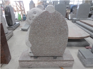 Engraved Bear Headstones Tombstone Monument