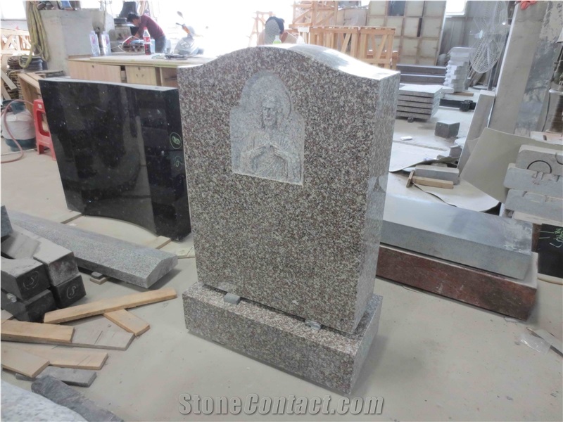 Engraved Bevel Headstones Tombstone Monument