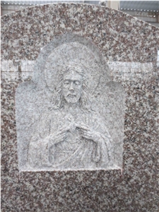 Engraved Bevel Headstones Tombstone Monument